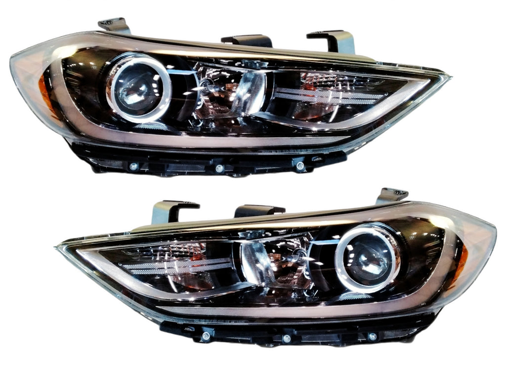 For 2017-2018 HYUNDAI ELANTRA Headlights Set LH+RH Side