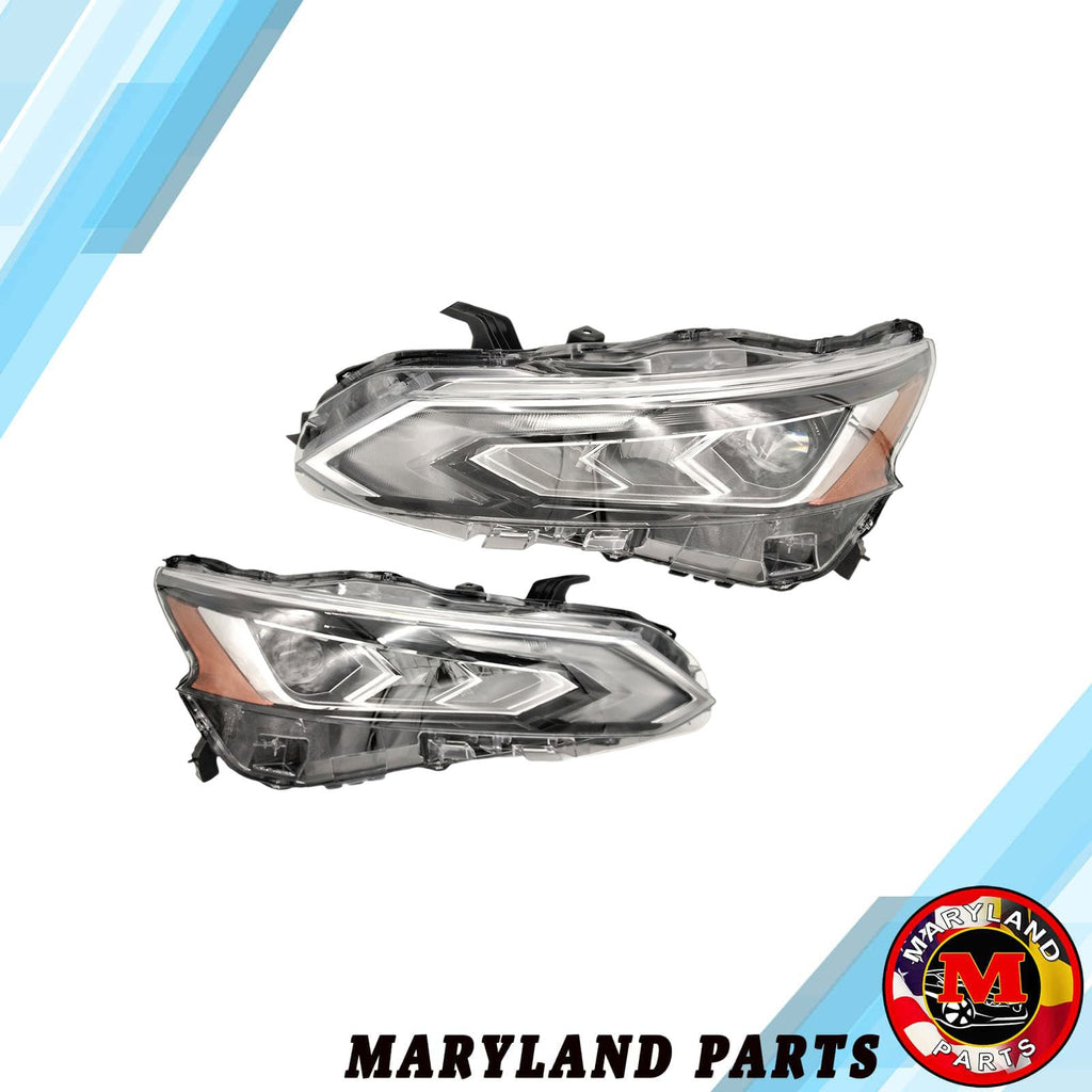 Premium Quality for 2019-2020 Nissan Altima LED Headlights Both LH + RH Side