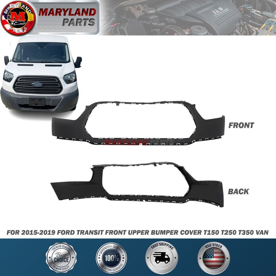 For 2015-2019 Ford Transit Grille Inner Bracket and Upper Bumper Cover