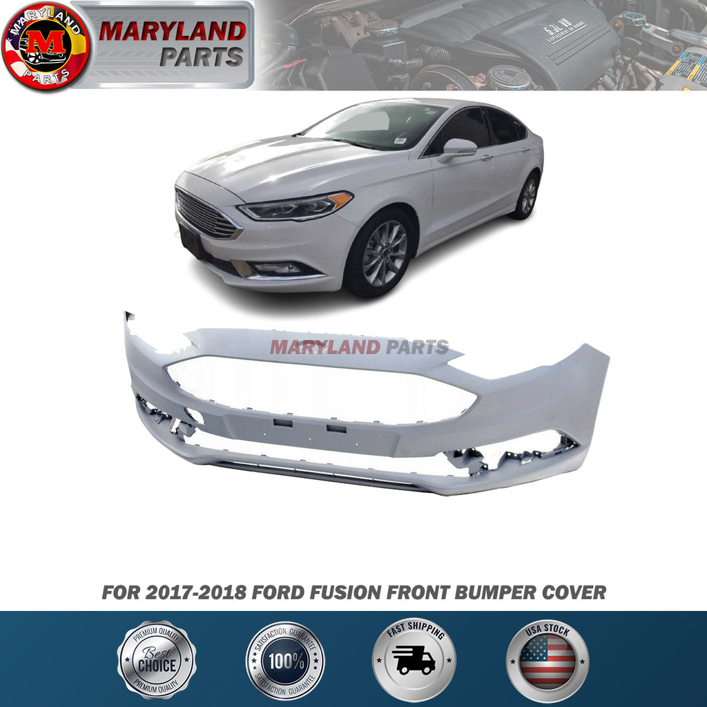 For 2017-2018 Ford Fusion Front Bumper Cover Bumper