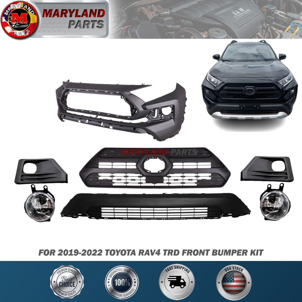 For 2019-2022 Toyota RAV4 TRD Front Bumper Kit