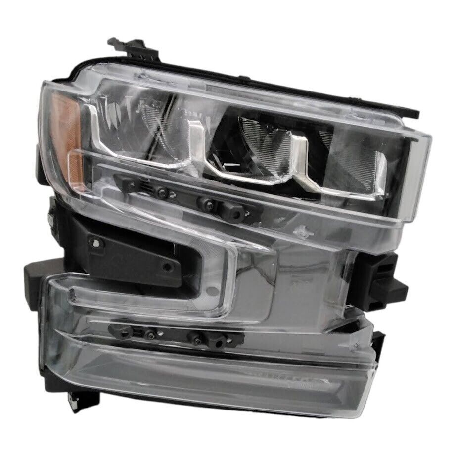 For 2019-2022 Chevy Silverado 1500 Front Bumper Assembly with LED Headlight