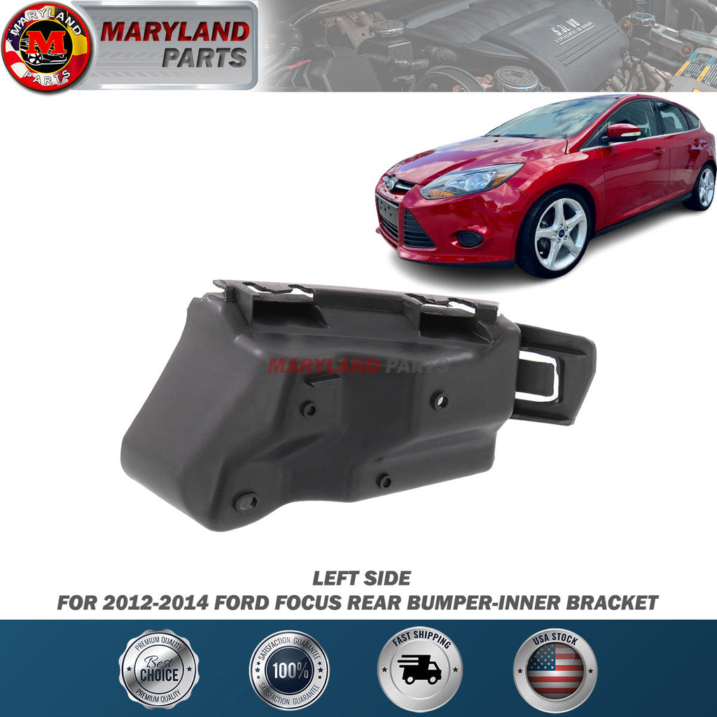 Premium Quality for 2012-2014 Ford Focus Rear Bumper-Inner Bracket Left