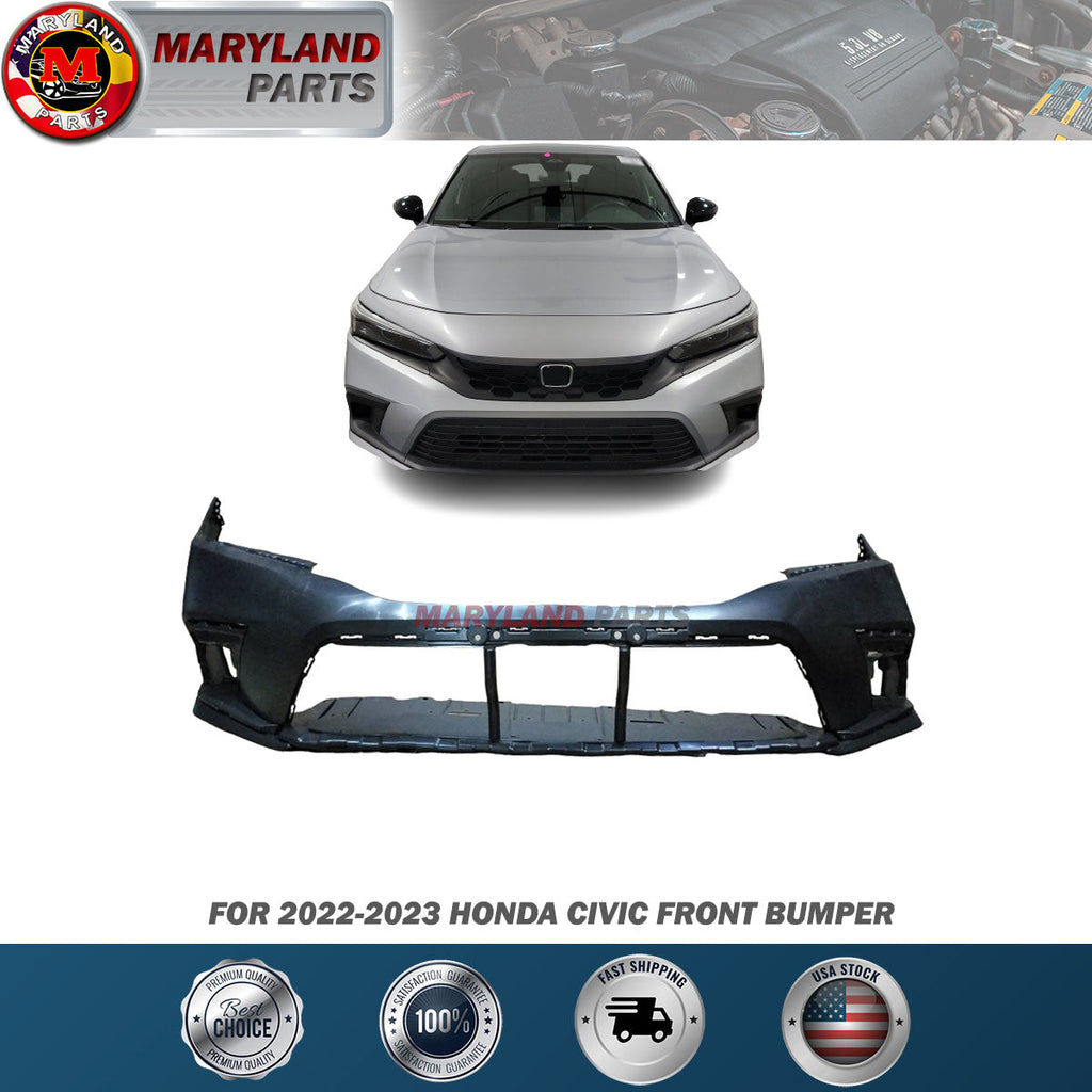 For 2022-2023 Honda Civic Front Bumper