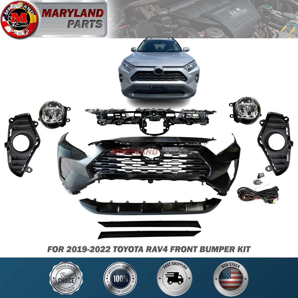 For 2019-2022 Toyota RAV4 Front Bumper Kit