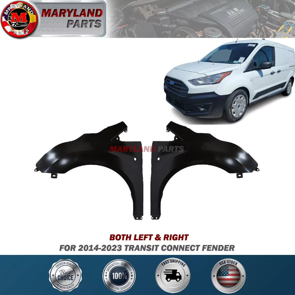 For 2014-2023 Ford Transit Connect Hood and Both Left & Right Fenders