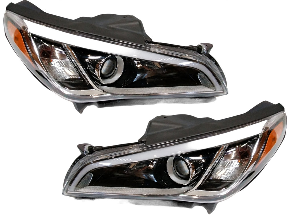 For 2015-2017 HYUNDAI SONATA Headlights Both LH + RH Side