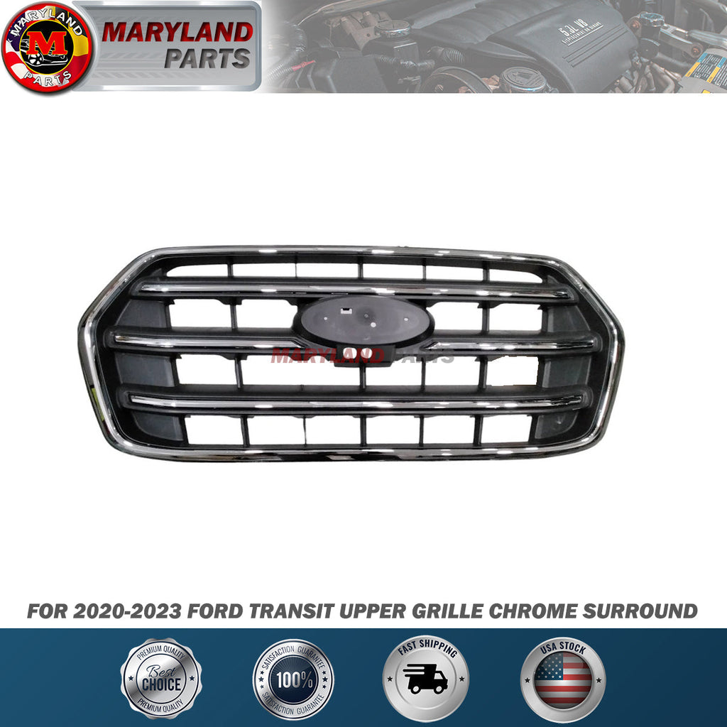 For 2020-2023 Ford Transit T150 T250 T350 Front Upper Grille with Camera Hole