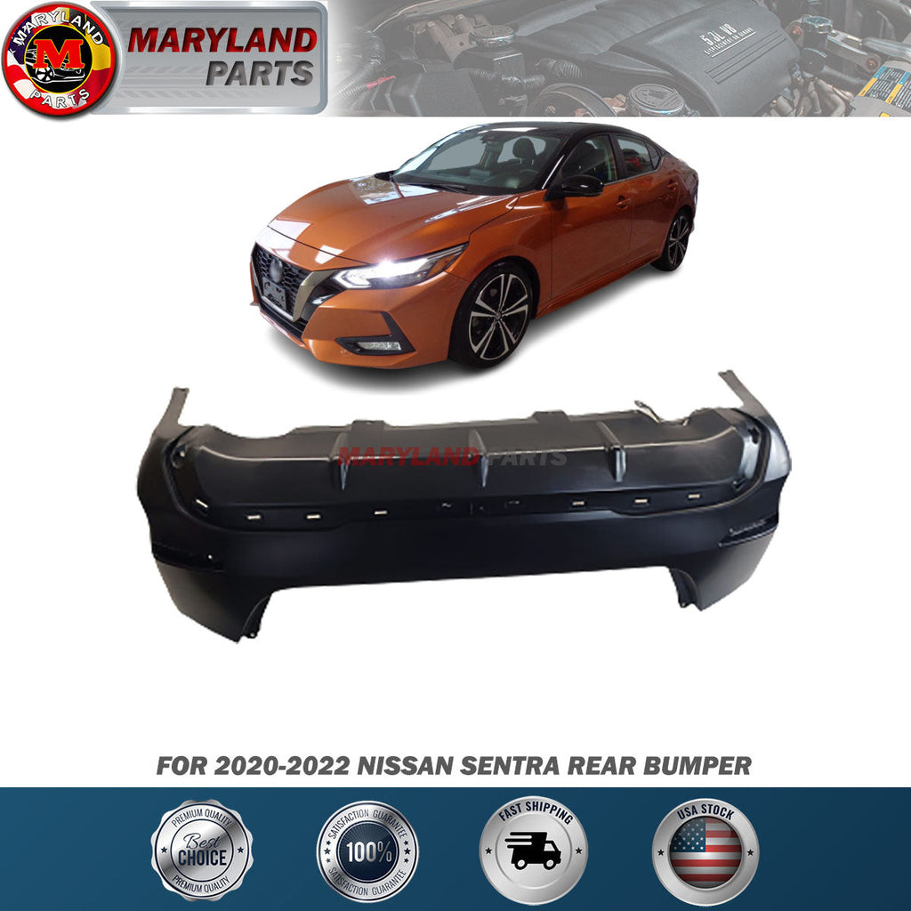 For 2020-2022 Nissan Sentra Rear Bumper