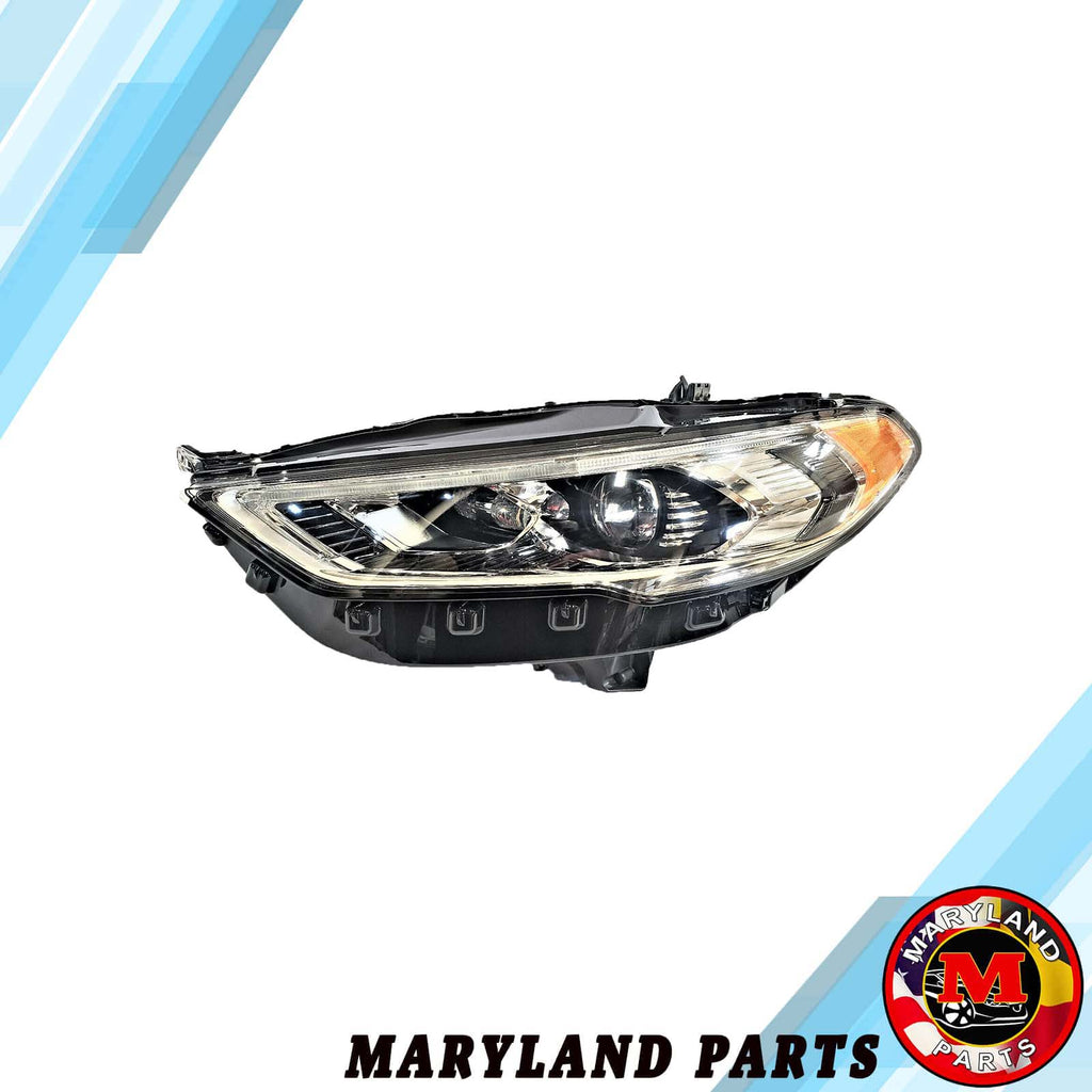 For 2017-2020 Ford Fusion Adaptive LED Head Lamp Light LH Driver New