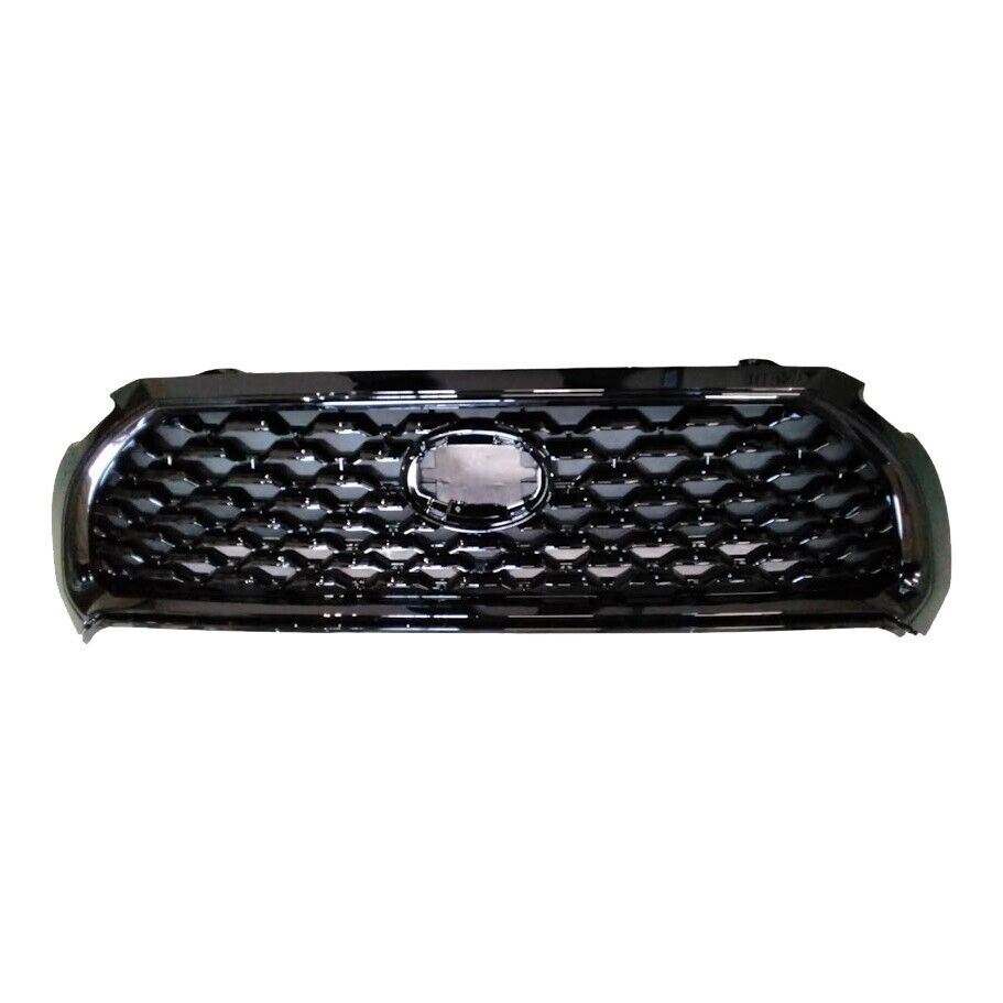 For 2022-2023 Toyota Corolla Cross Black Grille Assembly with Chrome Molding