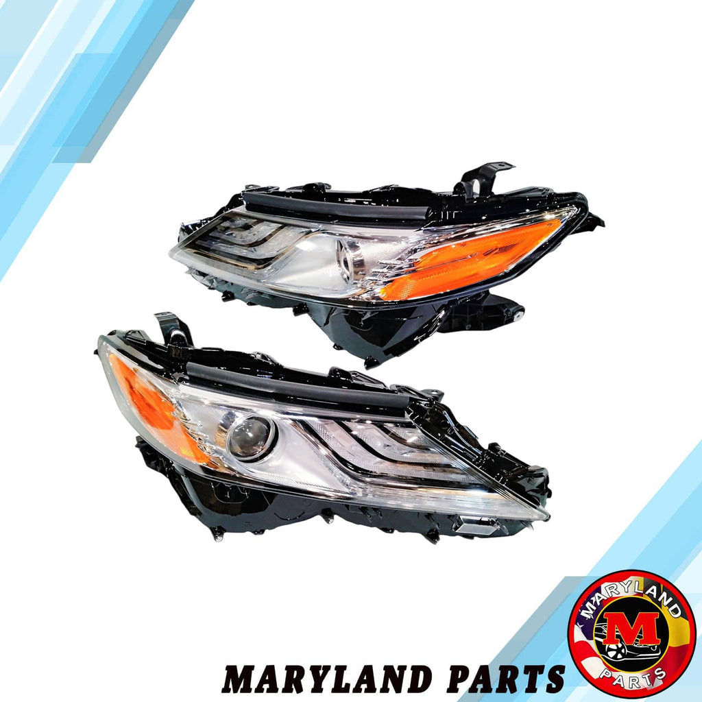 Premium Quality for 2018-2020 Toyota Camry Headlight XLE XSE Full LED Left & Right