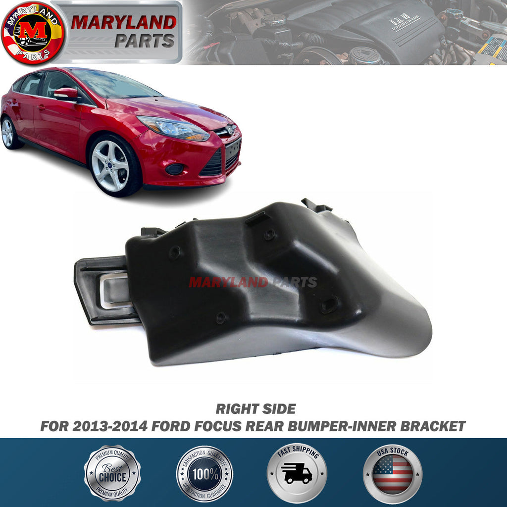 Premium Quality for 2013-2014 Ford Focus Rear Bumper-Inner Bracket Right