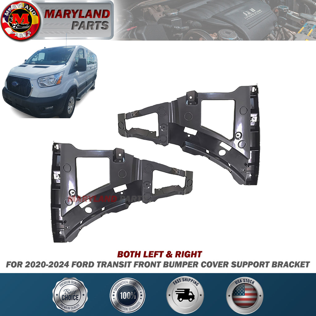 For 2020-2024 Ford Transit Both Left & Right Front Bumper Cover Support Bracket