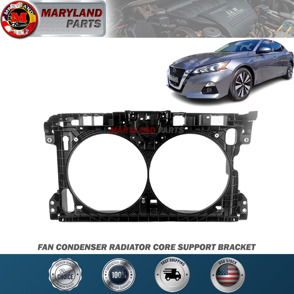 for 2019-2020 Nissan Altima Fan Condenser Radiator Core Support Bracket