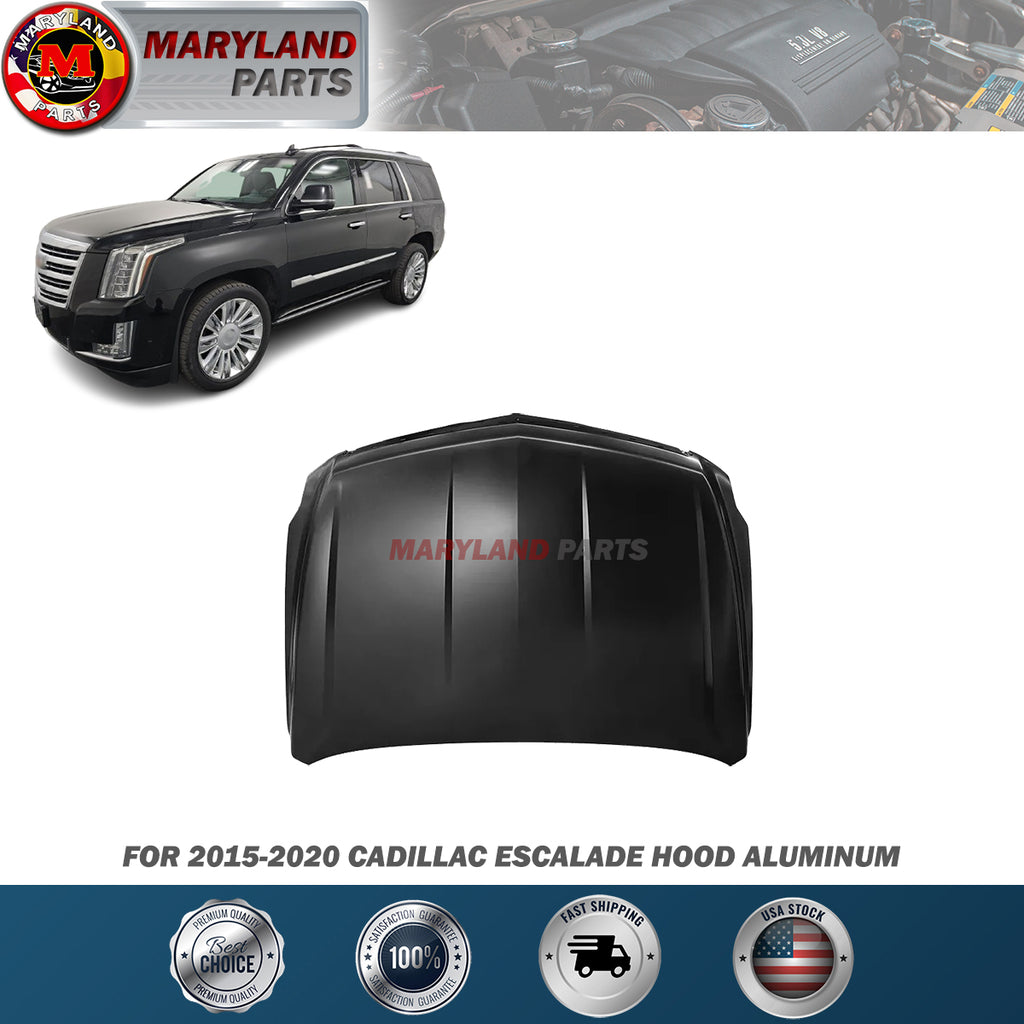 For 2015-2020 Cadillac Escalade Hood Aluminum