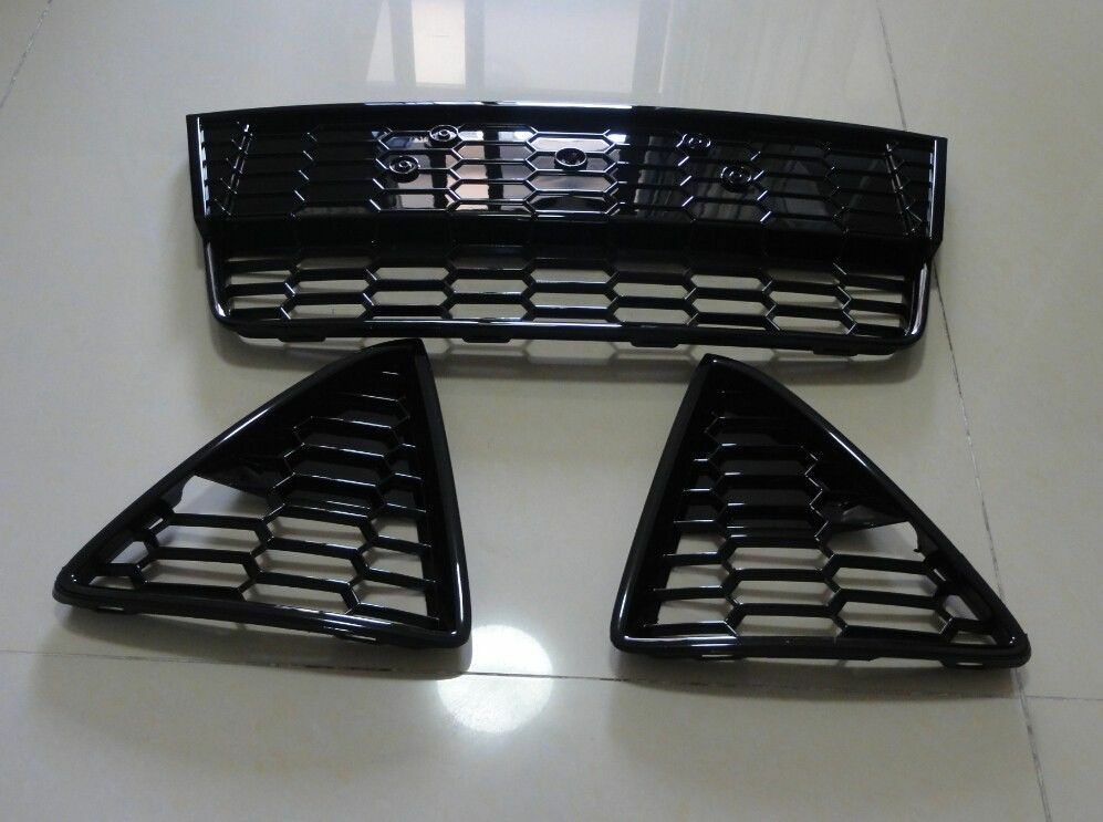 For 2012-2014 Ford Focus Grille Mesh Spray painted honeycombed Nest bee grille kit